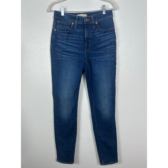Madewell Curvy High Rise Skinny Jeans Sz 28 - Picture 2 of 8